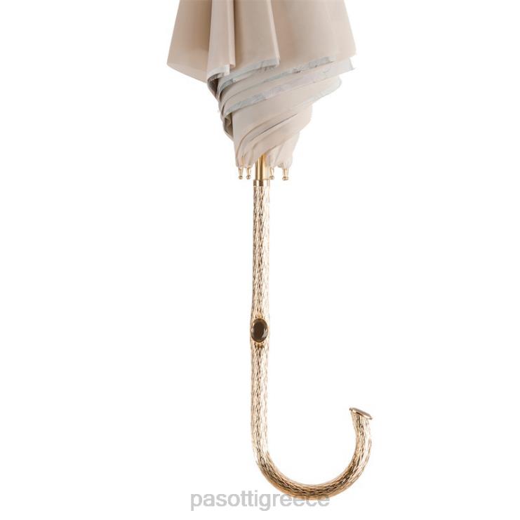 ομπρέλα | PASOTTI 189 5r316-6 p5 - ιβουάρ ομπρέλα με λουλούδια μέσα 2N6B8367 γυναίκες